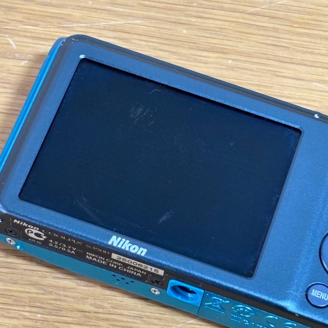 Nikon COOLPIX S3500 オリエンタルブルー　デジタルカメラ