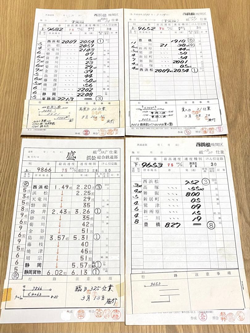 JR貨物 スタフ 8枚セット