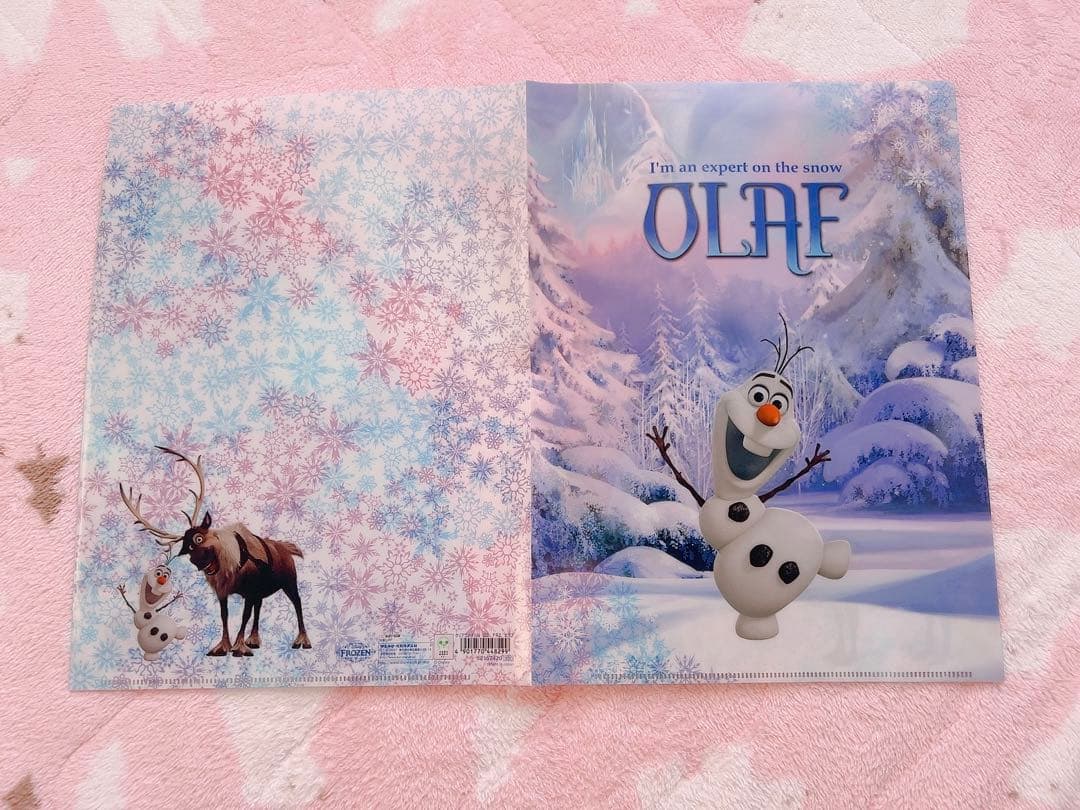 ディズニー アナと雪の女王 オラフ クリアファイル