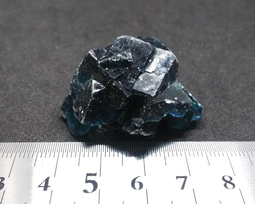 513 オコルス鉱山 フローライト ブルー パープル 蛍石