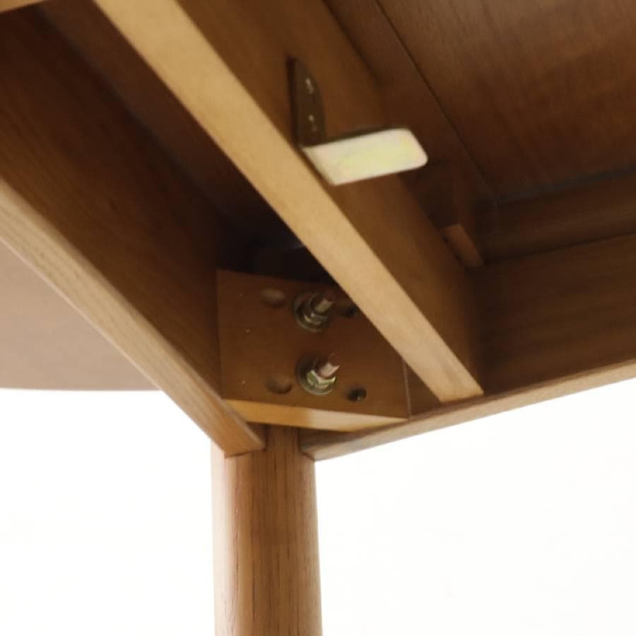 値下 展示美品 24年ウニコ ブレナ エクステンションテーブル Φ1100 伸縮