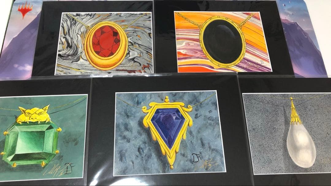 アートプリント Mox 5種セット 複製原画