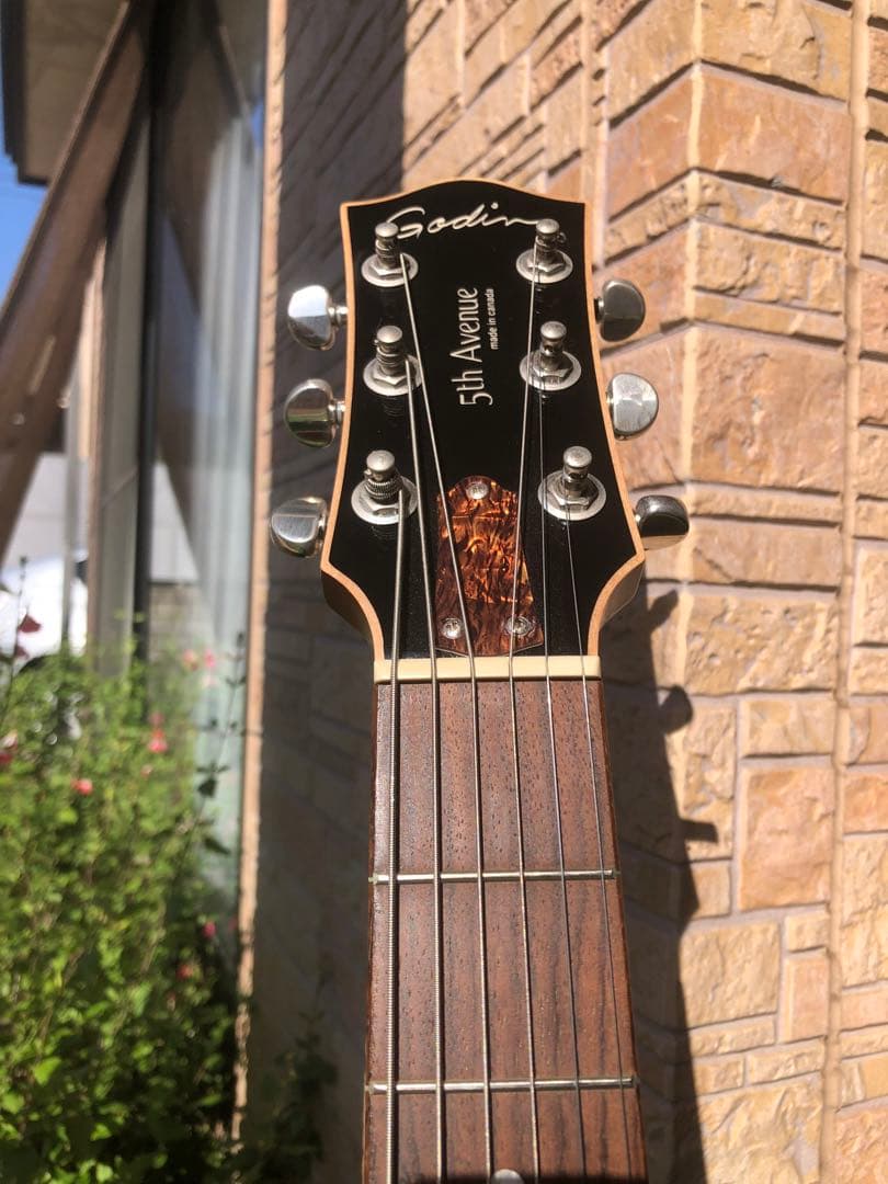 ゴダン5th Avenue Kingpin P90 Cognac Burst