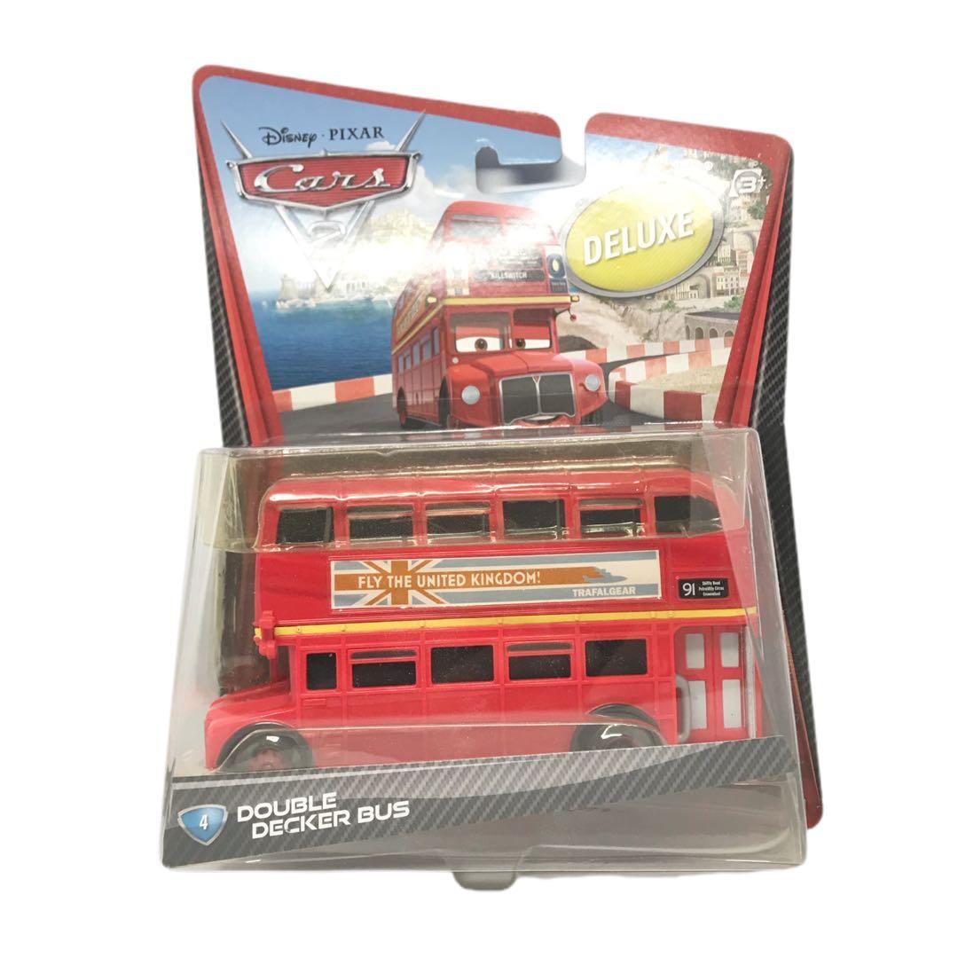 マテル製 カーズ ダブルデッカー　2階建てバス レアモデル