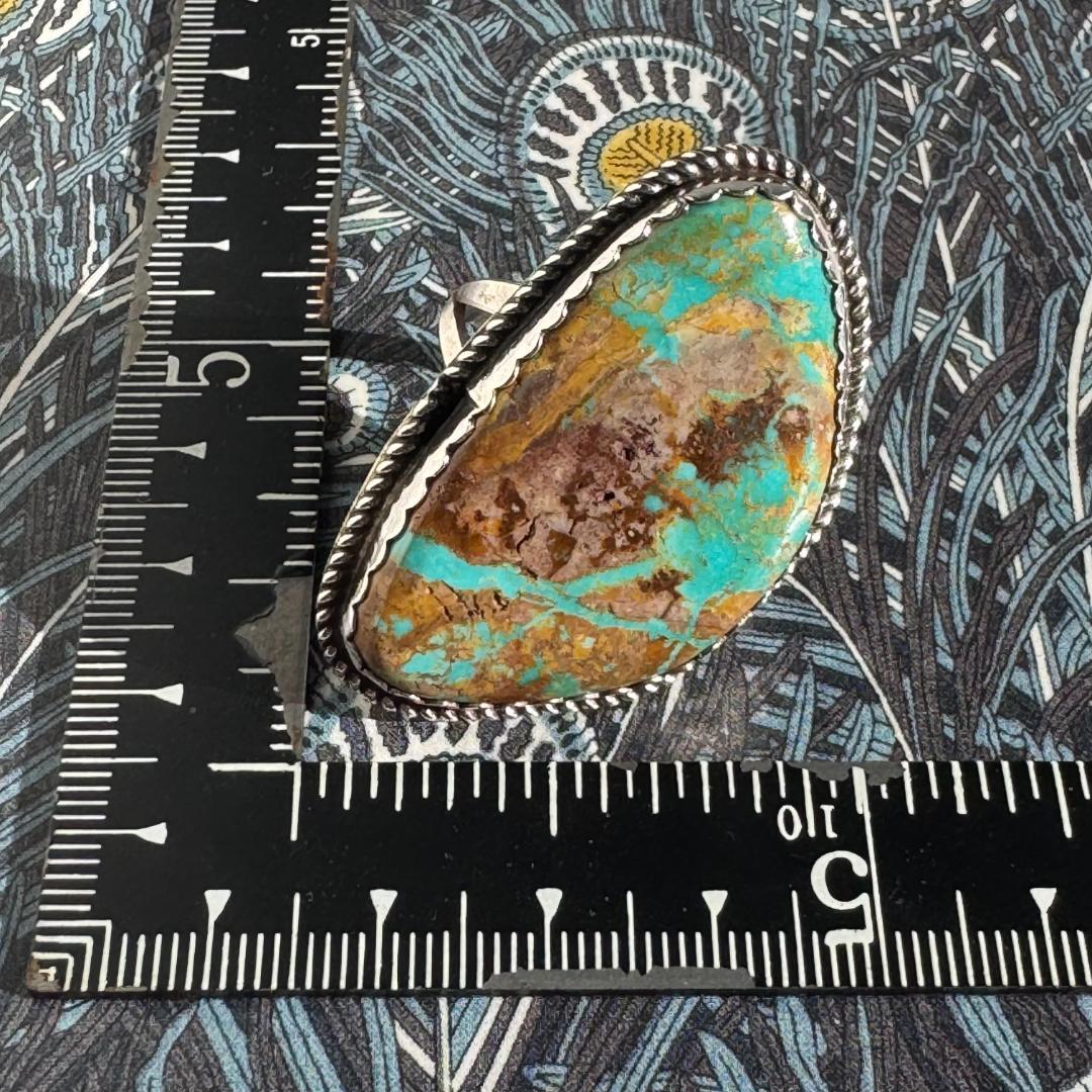 m*a様 90年代　ヴィンテージ 　インディアンジュエリー　ターコイズ 　シルバ