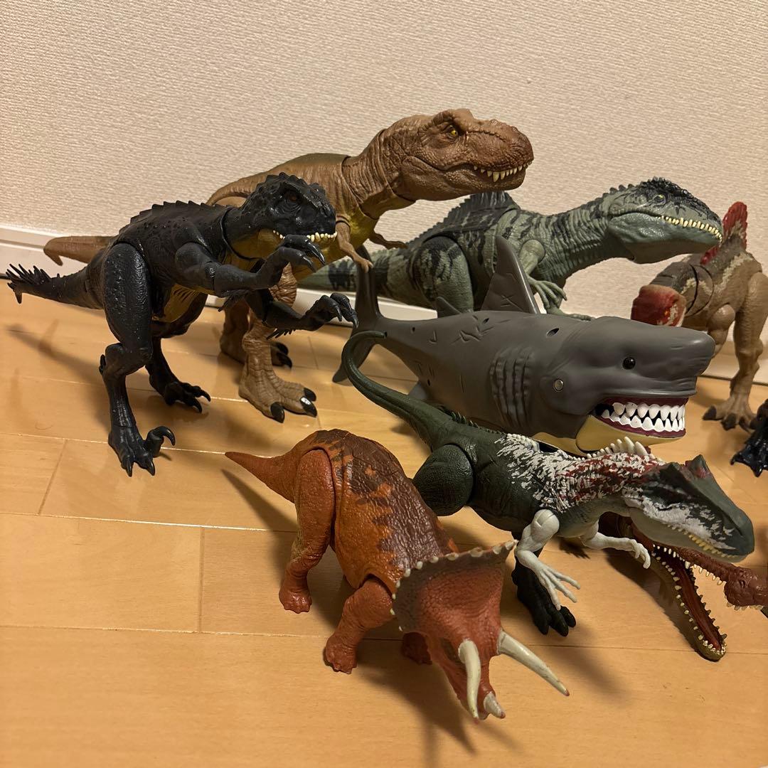 マテル　ジュラシックワールド 恐竜　10体セット