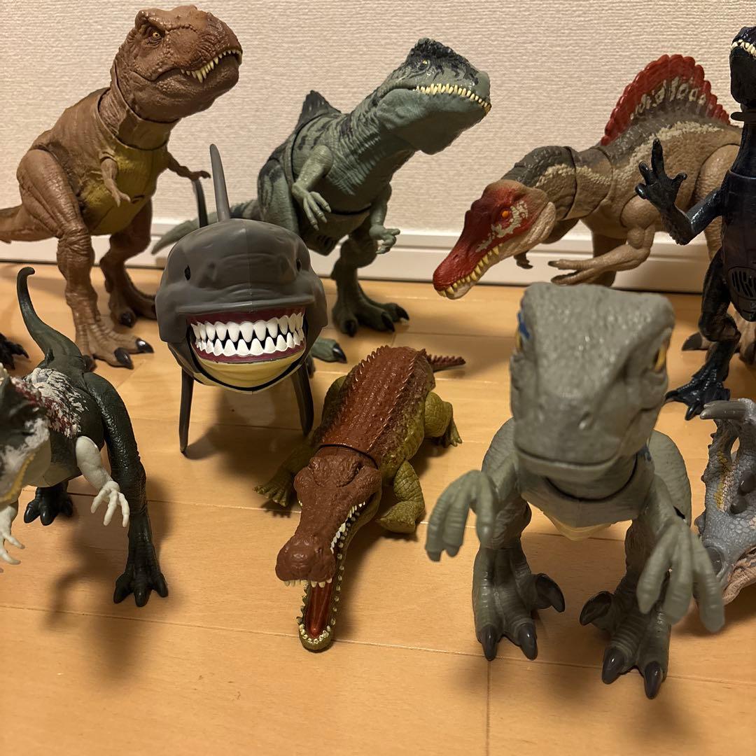 マテル　ジュラシックワールド 恐竜　10体セット