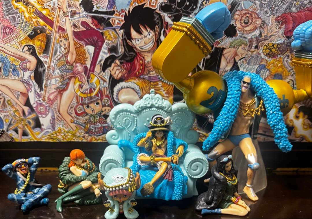ワンピース 20周年記念 フィギュア 6体セット　魂BOX