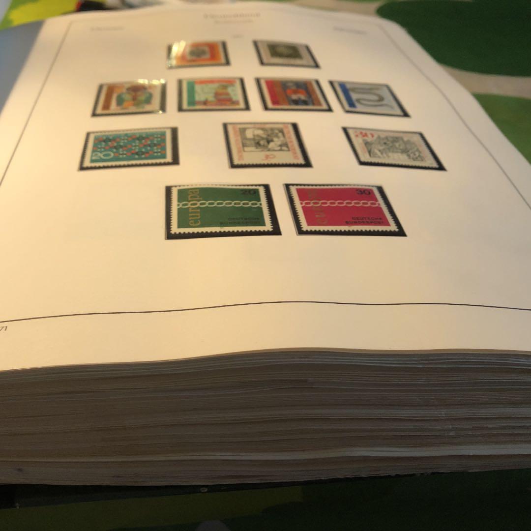 外国切手収集アルバム