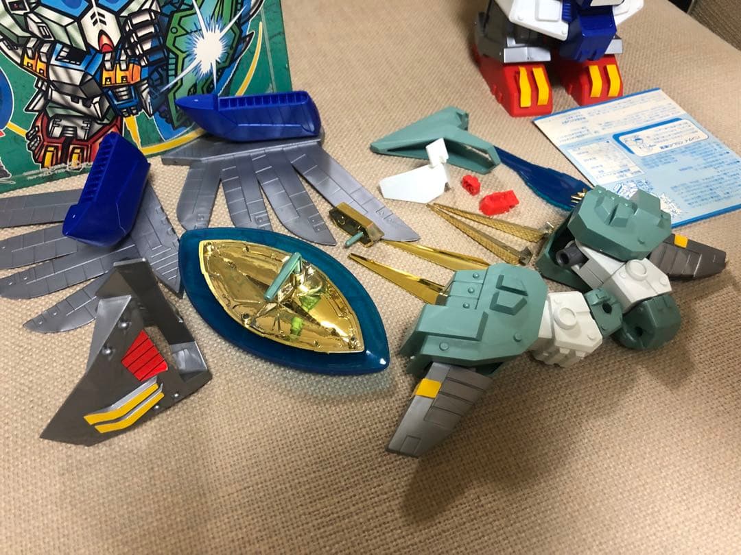 元祖SDガンダム 125 聖機兵物語 真聖機兵ガンレックス　箱説明書付き