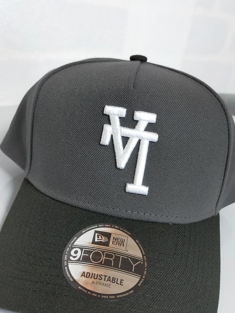 【9FORTY A-Frame】LAドジャース　逆ロゴ グラファイト＆ブラック