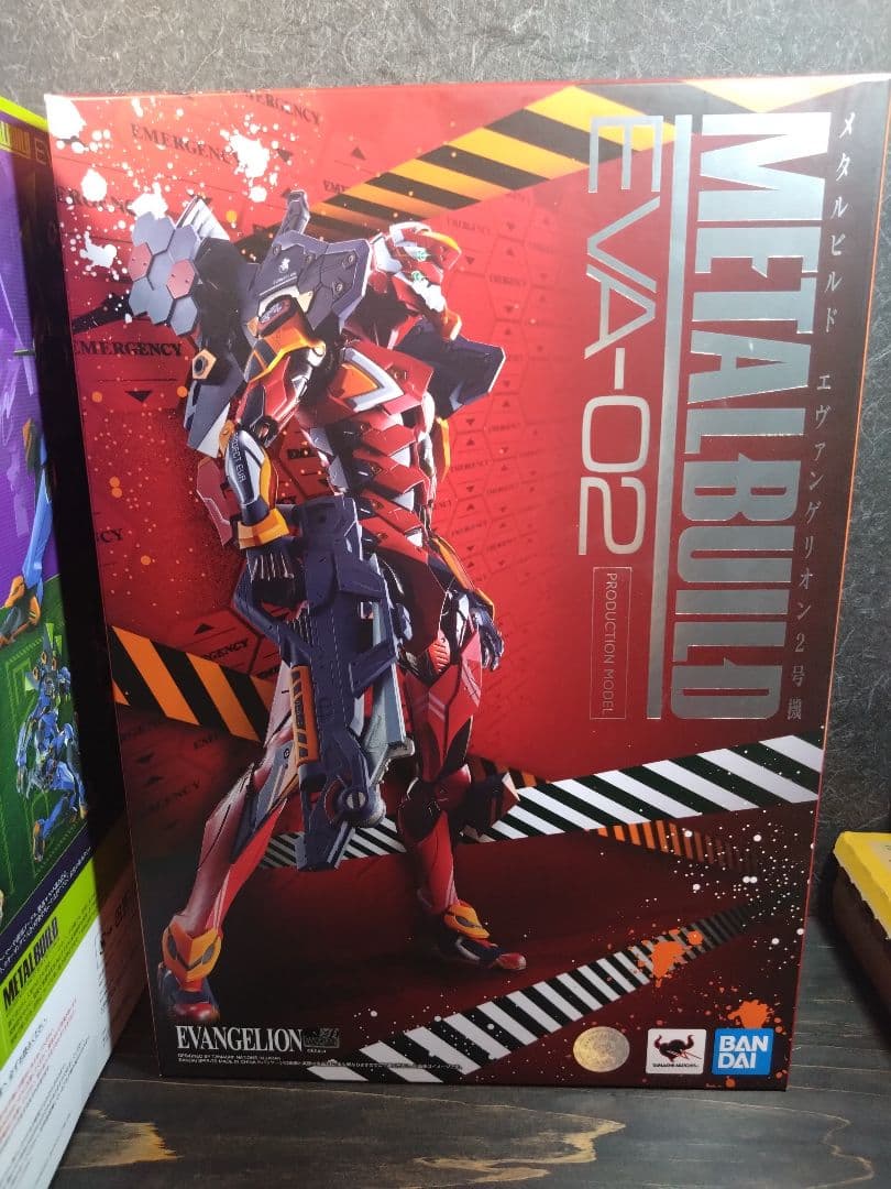 メタルビルド　エヴァンゲリオン　零号機　初号機　弐号機　ウエポンセット×2
