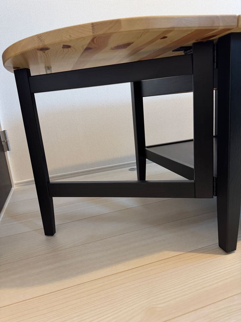 Kafka様用IKEA ARKELSTORP 木製　折りたたみ　コーヒーテーブル
