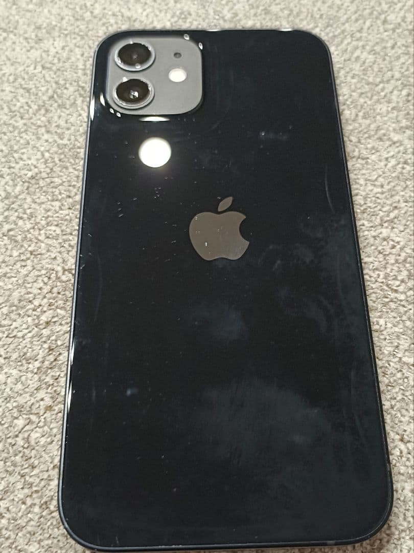 Apple iPhone12 ブラック 本体