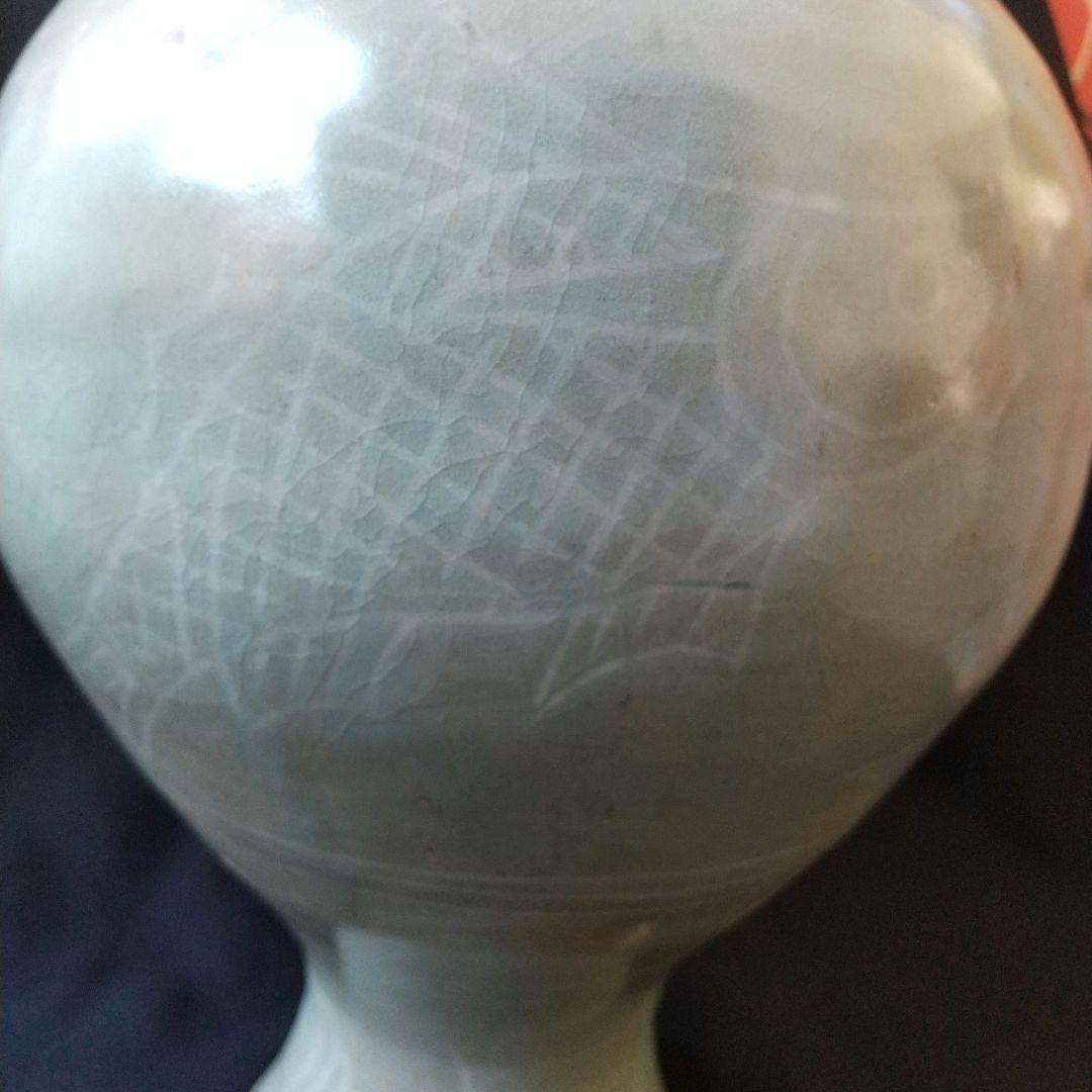 李朝 壺 古箱 箱書きあり 高麗 花瓶 骨董 茶道具