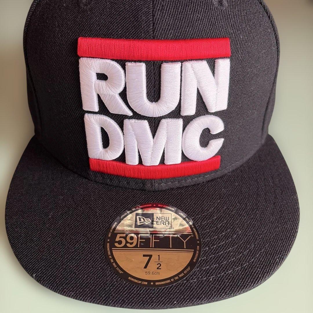 【New Era 】 59FIFTY RUN DMCキャップ 7 1/2