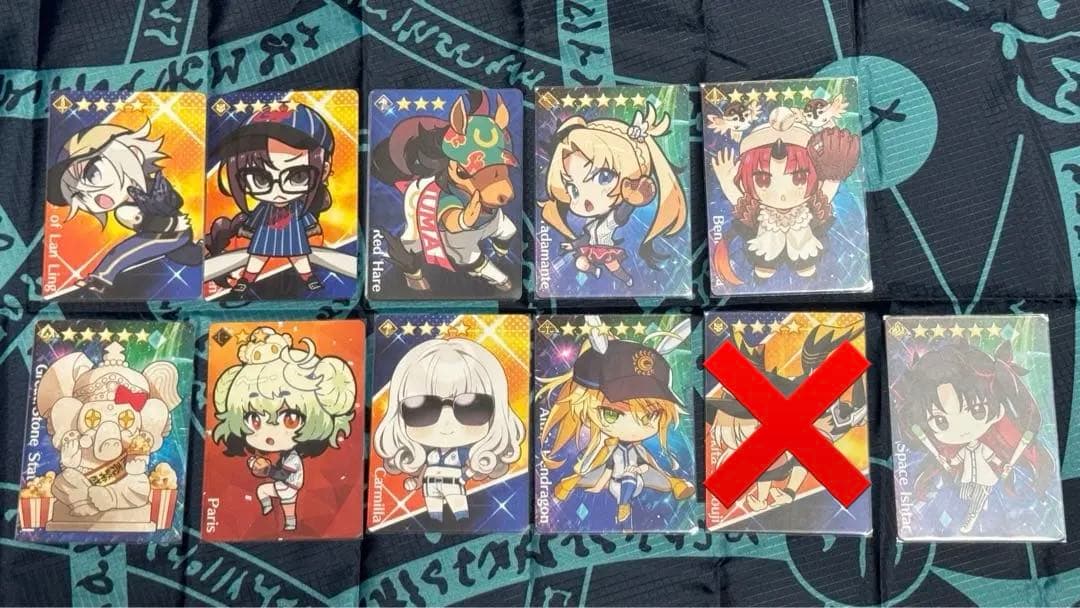 未使用 Fate/Grail League コレクションカード 計54枚