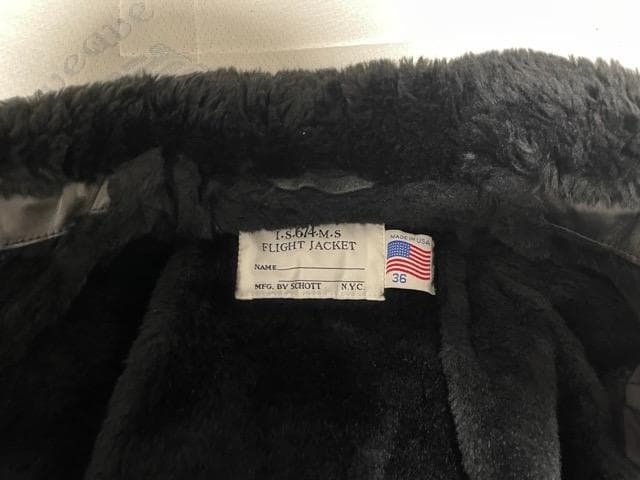 【クー】Schott173US ライダース フライトジャケット