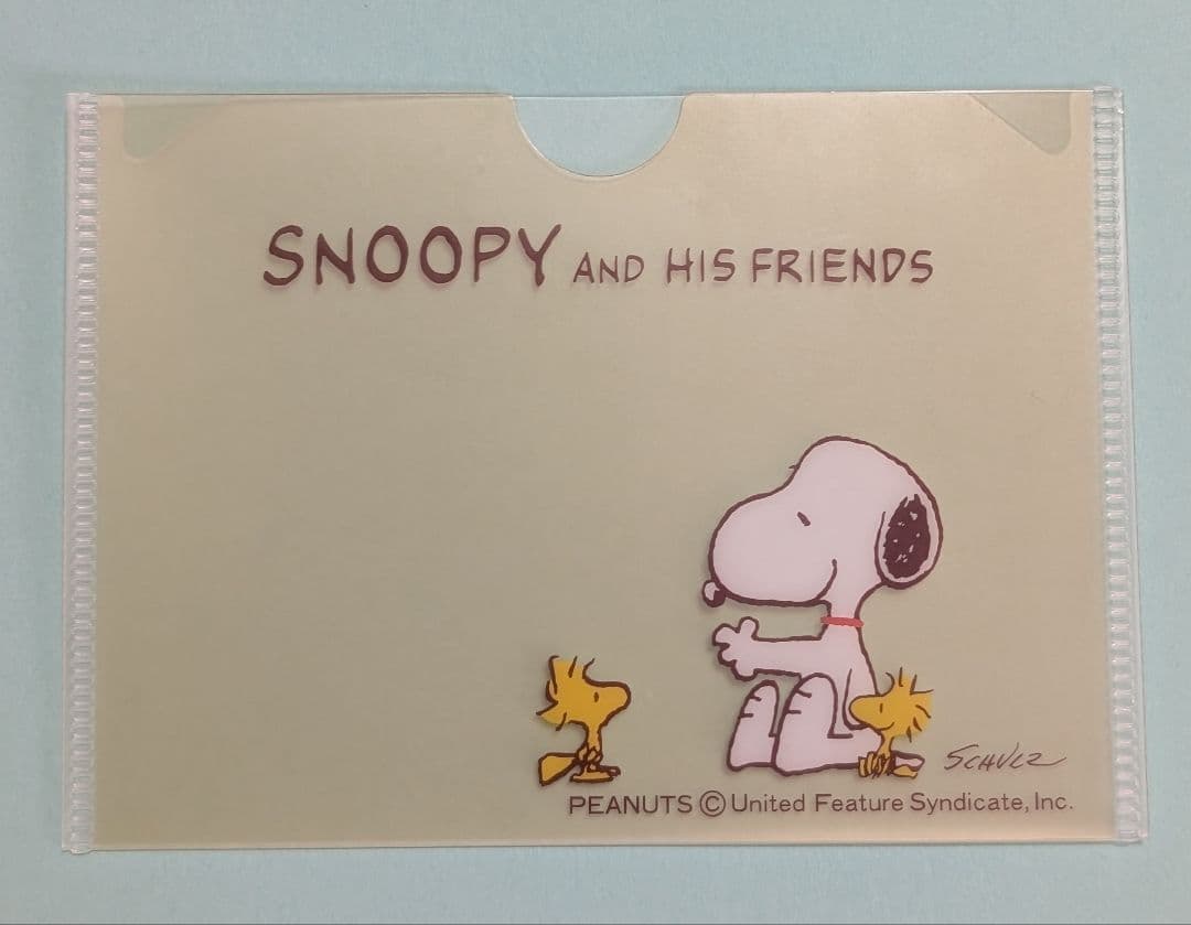 平成レトロ　スヌーピー☆診察券ケース　3枚セット　サンリオ　日本製　レア　レトロ