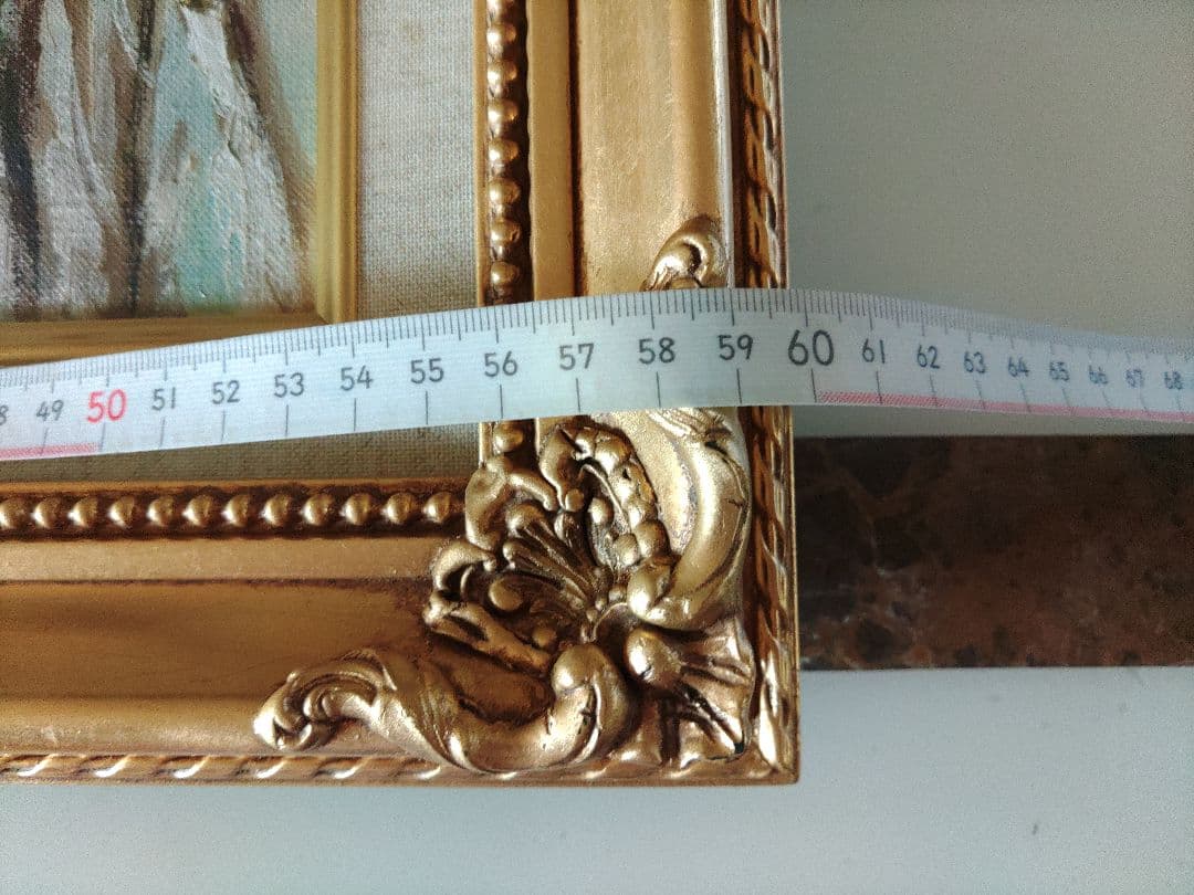 神野正保画伯　白亜会会員　大山雪河原　油彩画　油絵　優しい絵画　暖かみのある絵