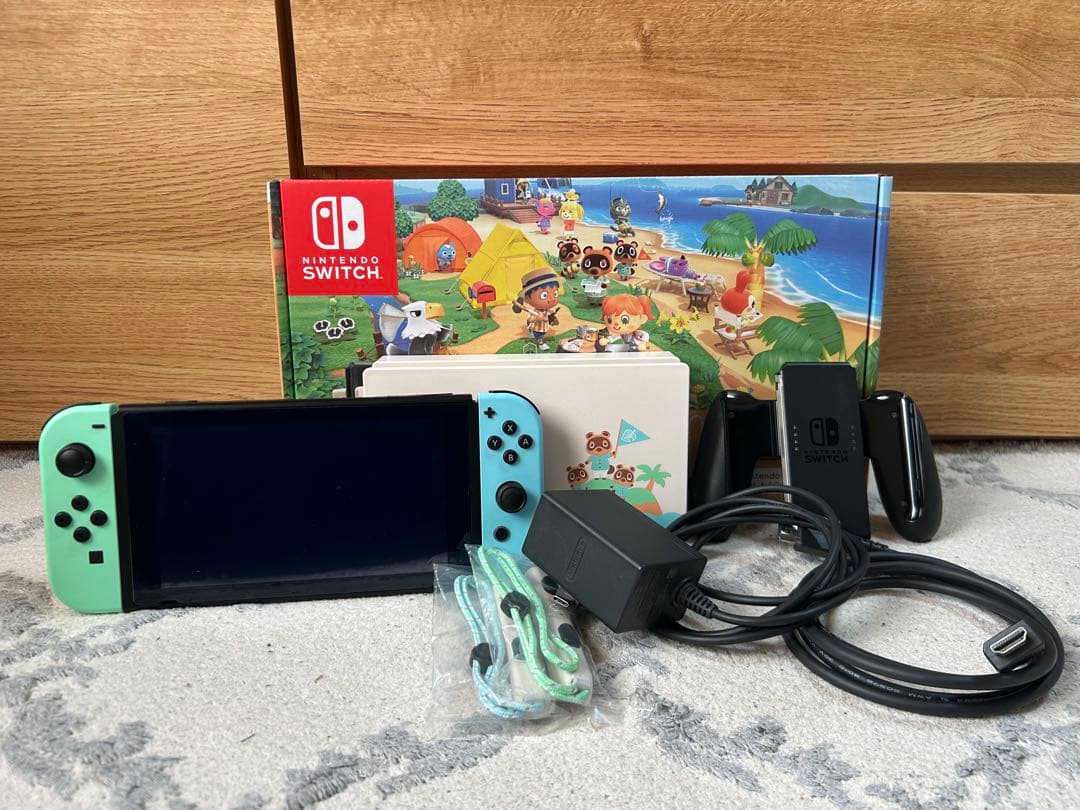 Nintendo Switch 本体 あつまれどうぶつの森セット版　付属品完備