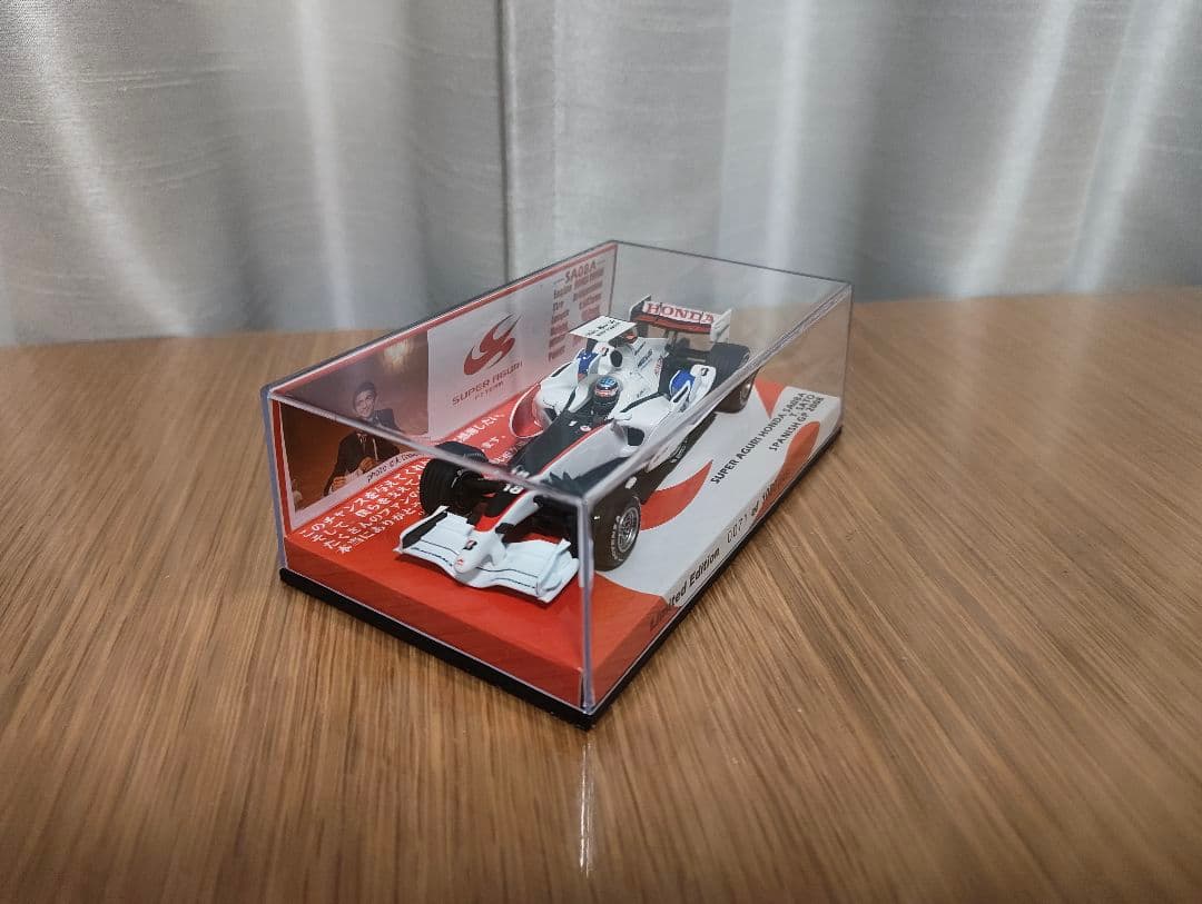 RG別注 1/43 スーパーアグリ ホンダ SA08A 佐藤琢磨 スペインGP