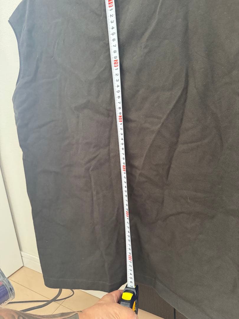 リックオウエンス　ダークグレー タンクトップ