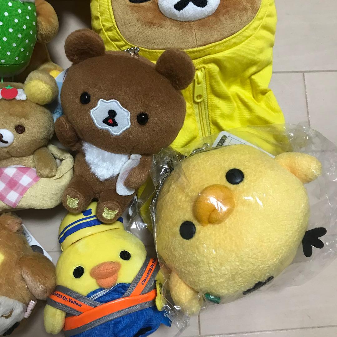 リラックマ  まとめ売り　キイロイトリ　ぬいぐるみ