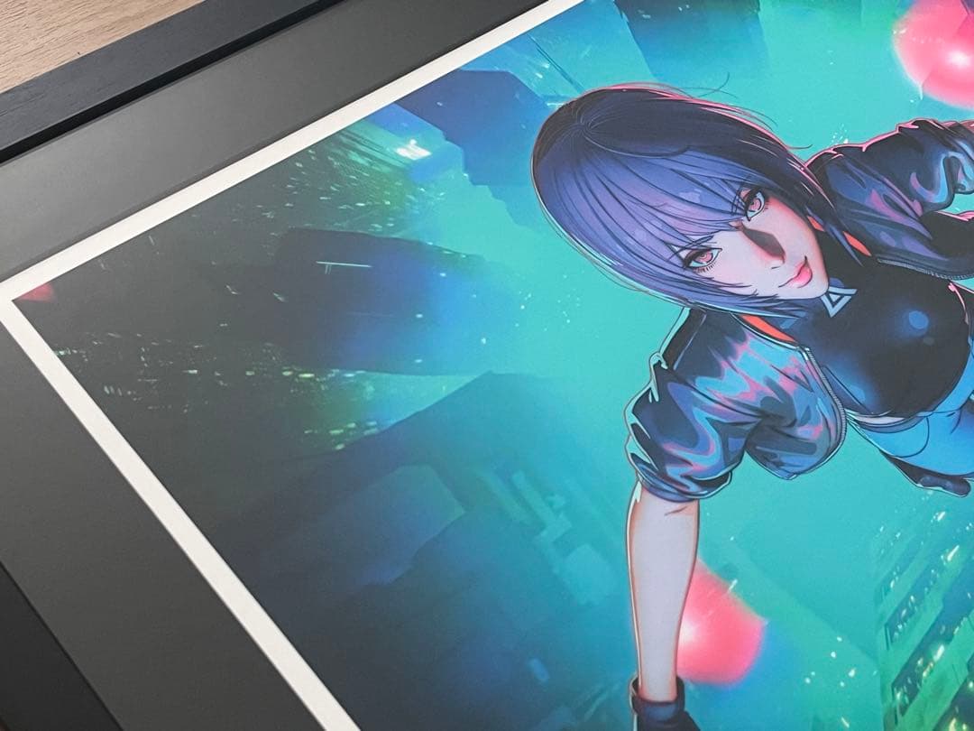 アールビバン イリヤクブシノブ 攻殻機動隊 版画