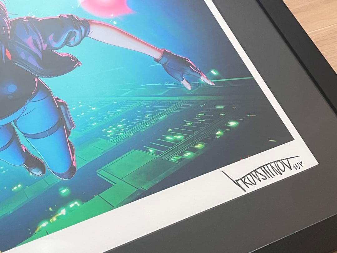 アールビバン イリヤクブシノブ 攻殻機動隊 版画