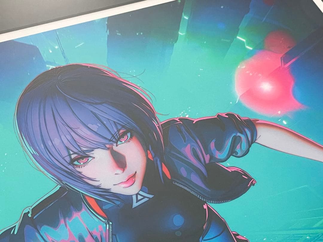 アールビバン イリヤクブシノブ 攻殻機動隊 版画