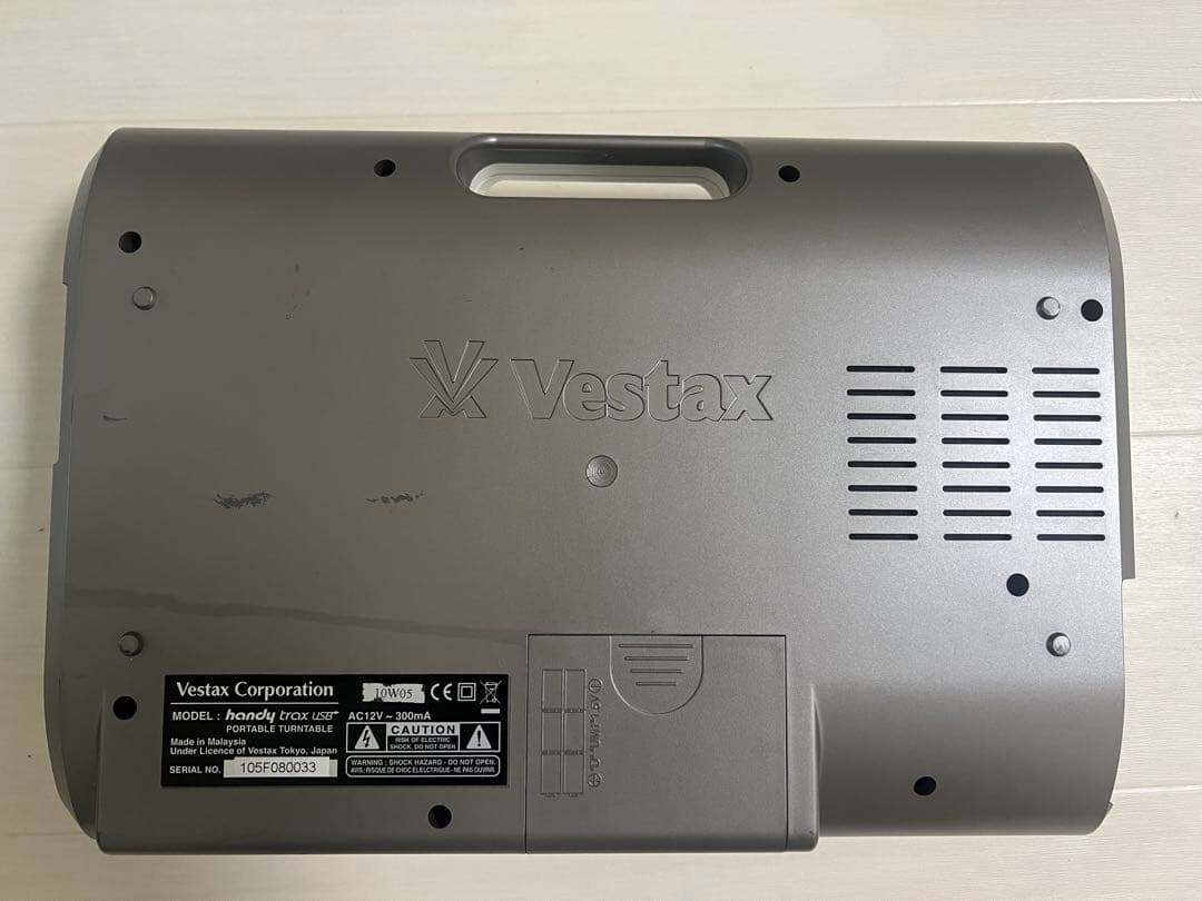 VESTAX Handy trax USB ポータブルターンテーブル