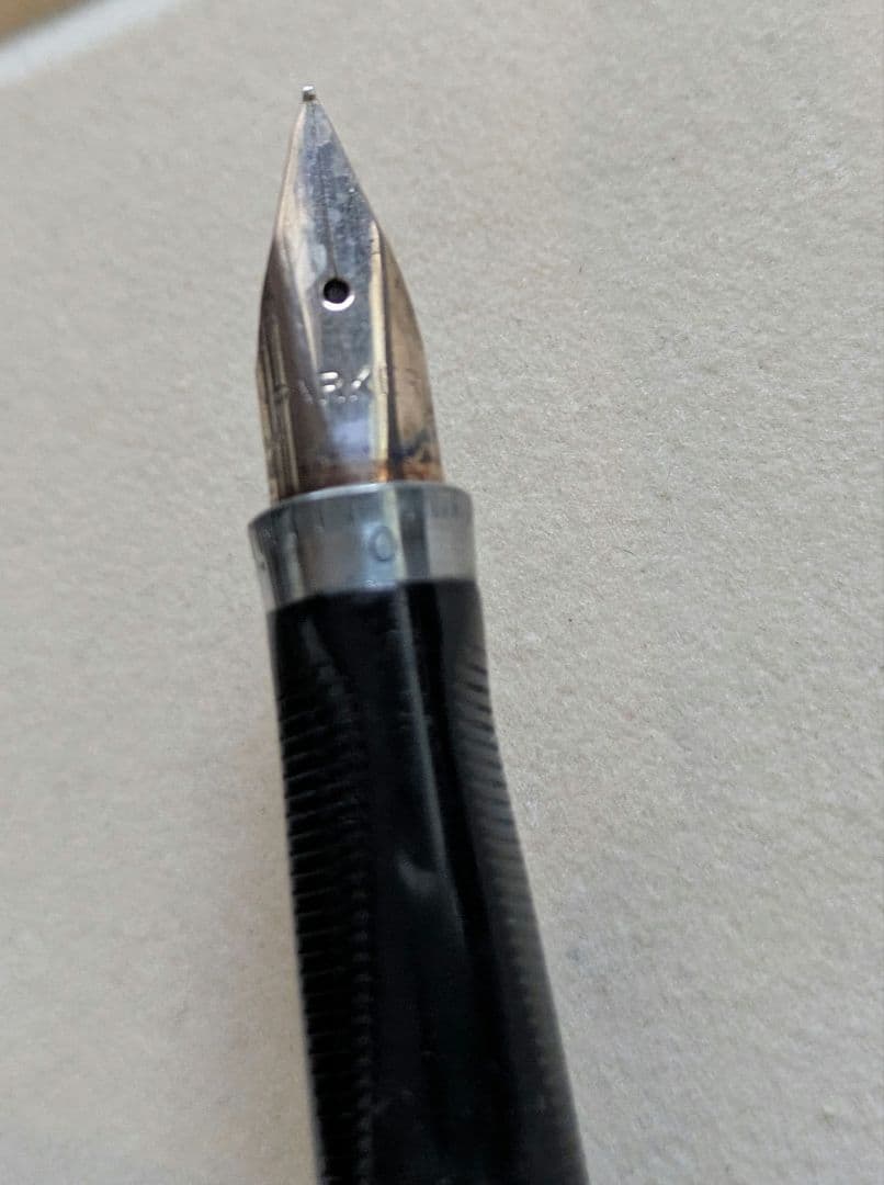 パーカー　万年筆　スターリングシルバー　ペン先14K