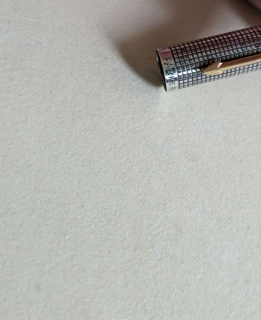 パーカー　万年筆　スターリングシルバー　ペン先14K