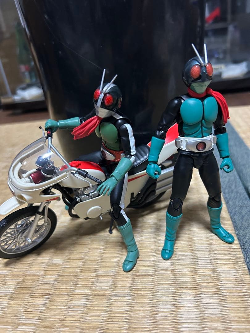 shf仮面ライダー旧1号　旧2号(魂ウェブ限定) 改造サイクロン　３個セット