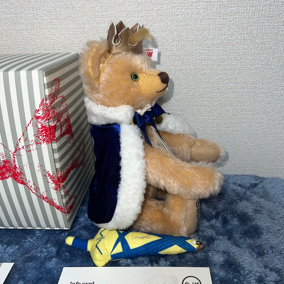 【未使用】限定品　Fate Steiff シュタイフ　コラボテディ　セイバー