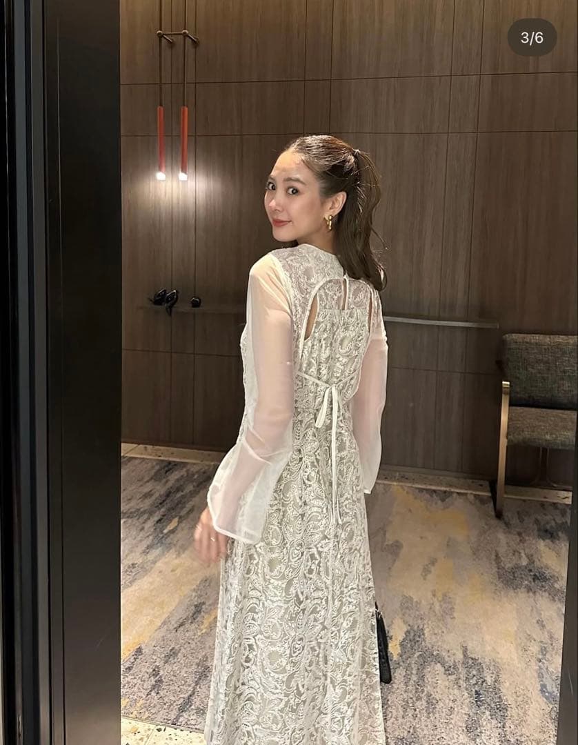 ANDRESDオケージョンドレス　イエロー