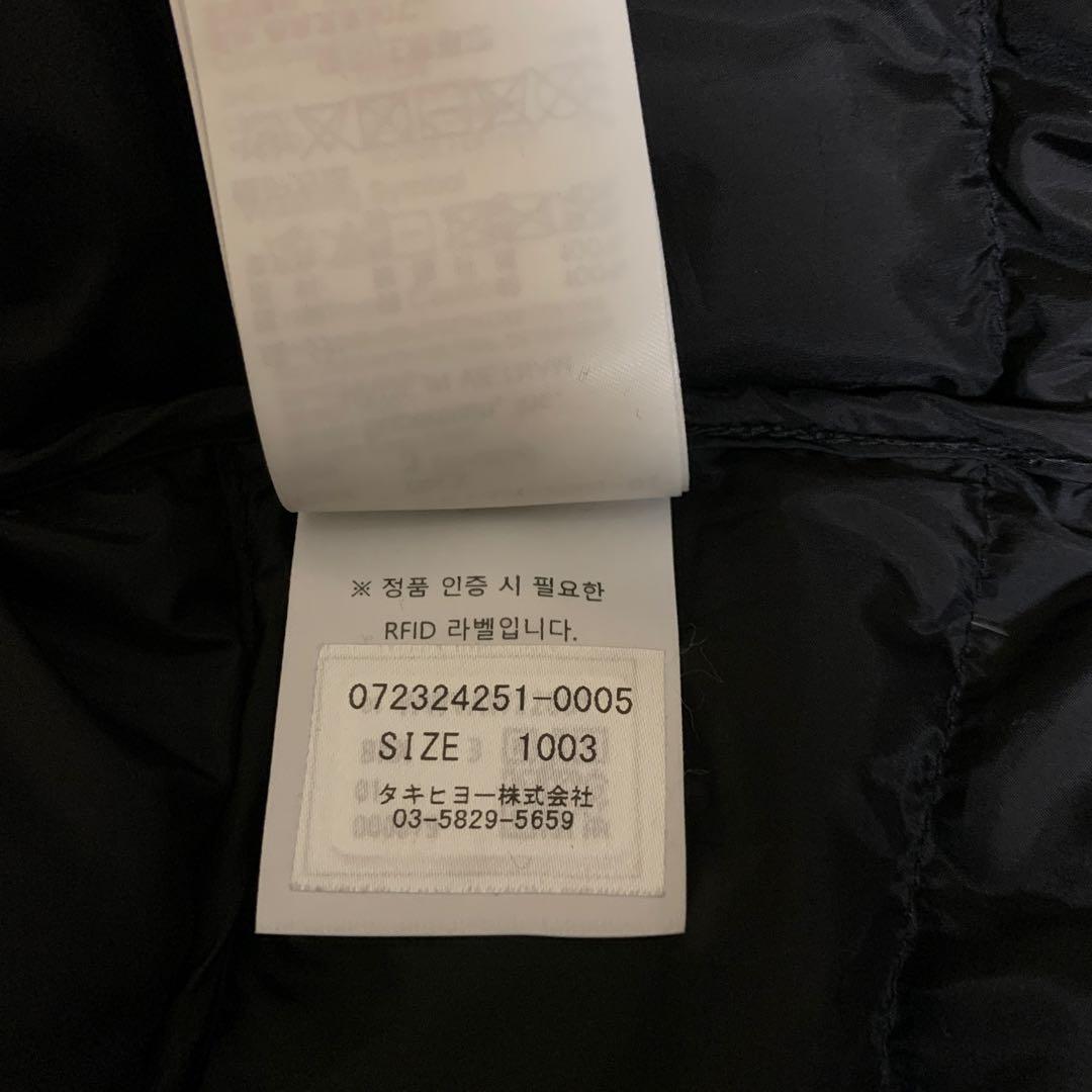 waac レディース　ダウンベスト　黒　秋冬　サイズ3（L相当）