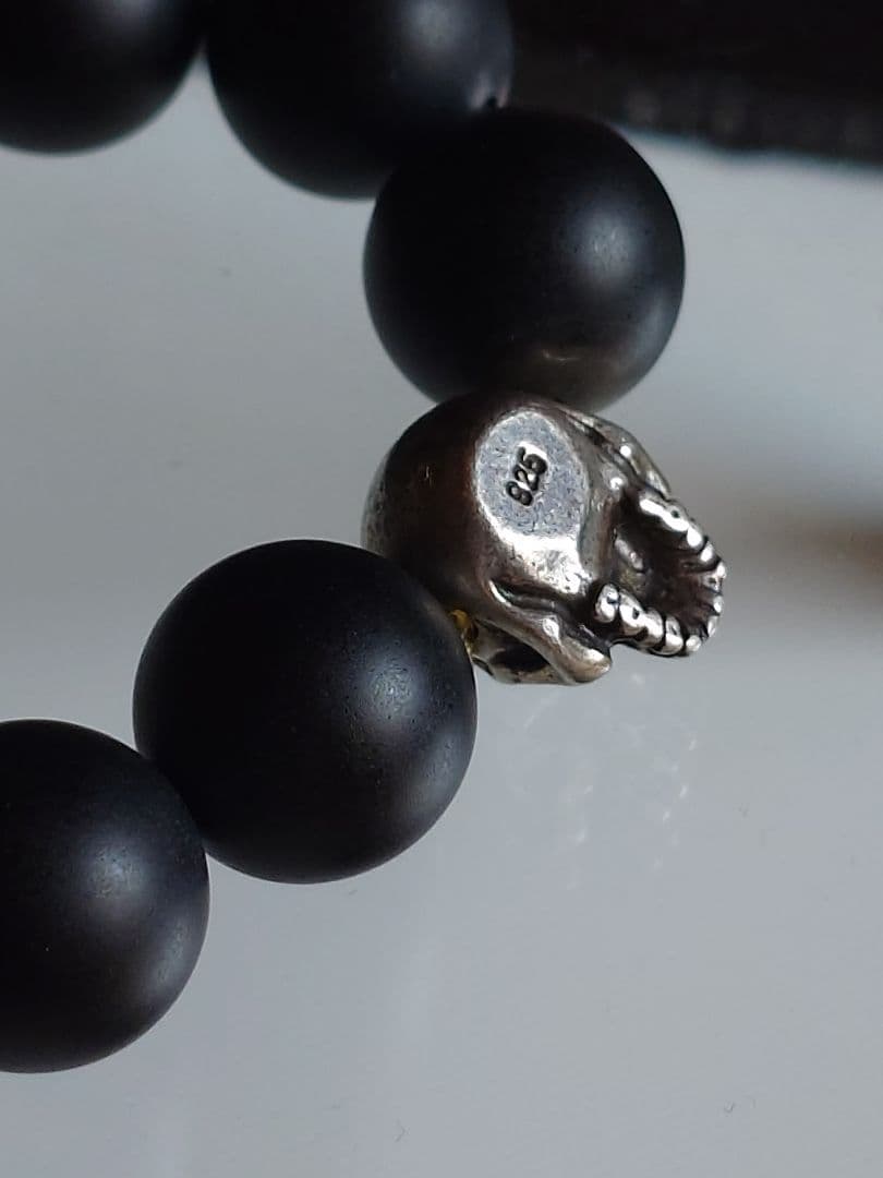 氷室京介 Personal Jesus オニキス スカルブレスレット初期型 2種