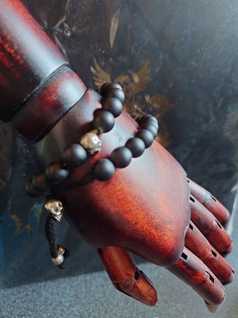 氷室京介 Personal Jesus オニキス スカルブレスレット初期型 2種