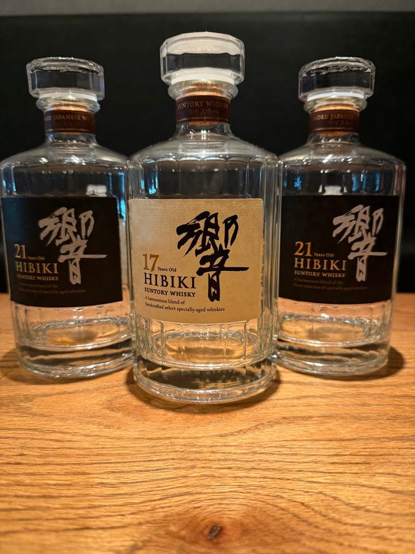 ✨空瓶　響21年×2本　響17年×1本セット✨