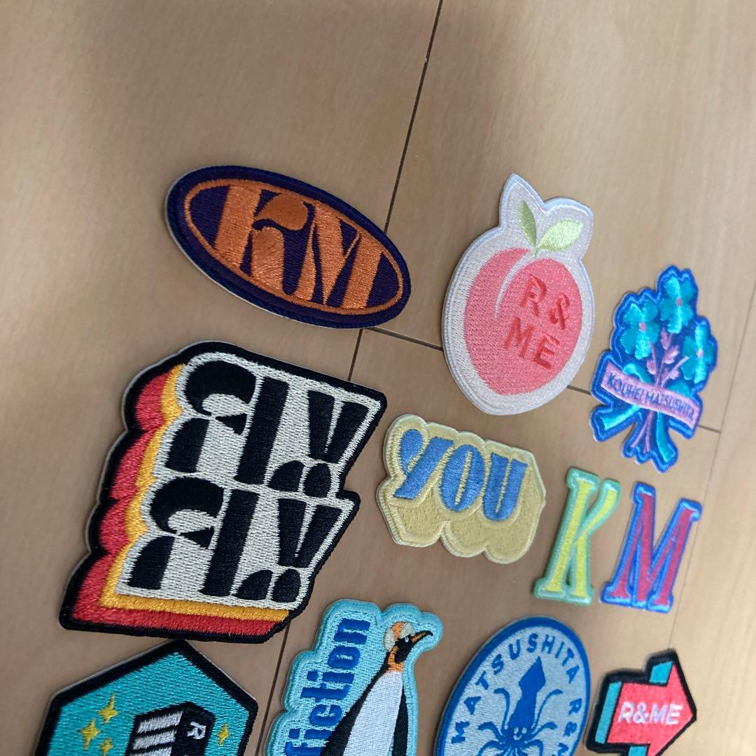 【即購入ok!!】松下洸平 ワッペンステッカー11種セット