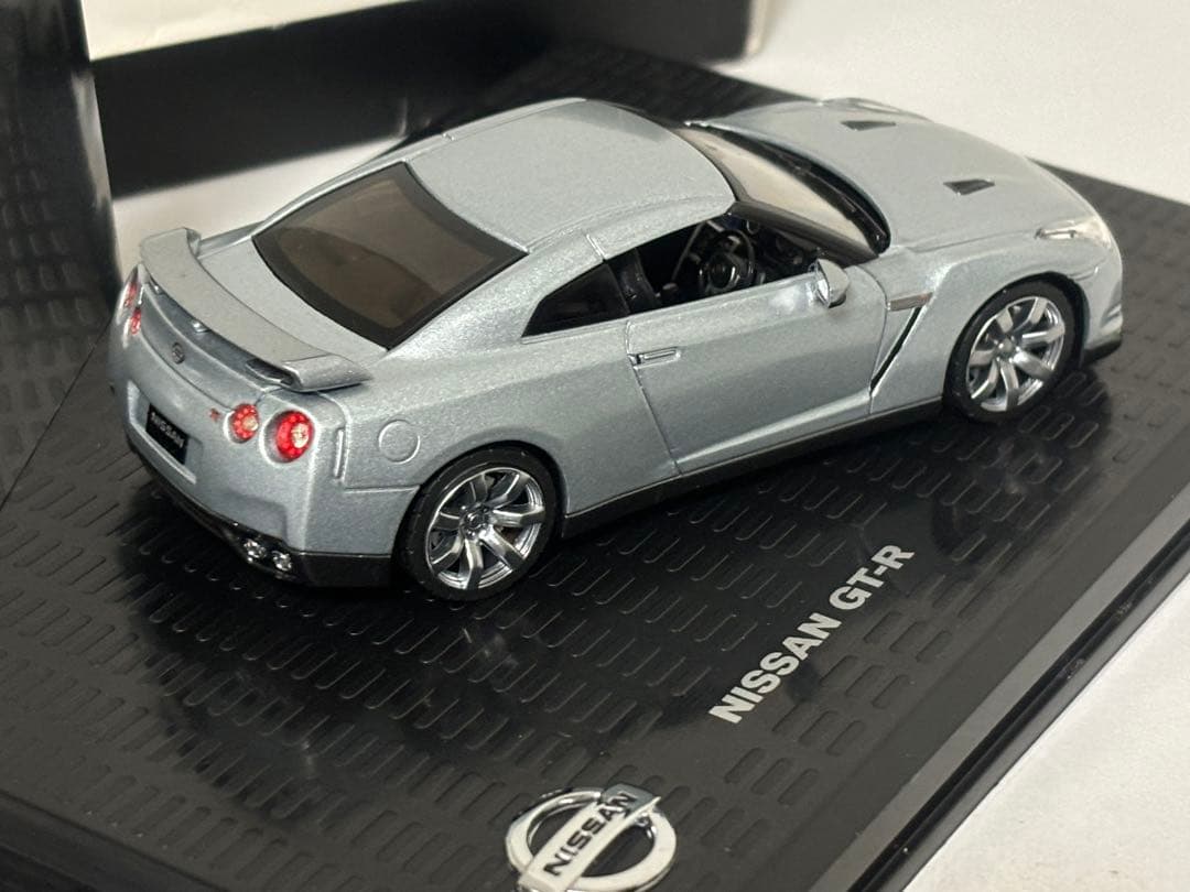 日産/スカイライン/50周年/限定/ミニカー/GT-R/シルバー/R35/純正