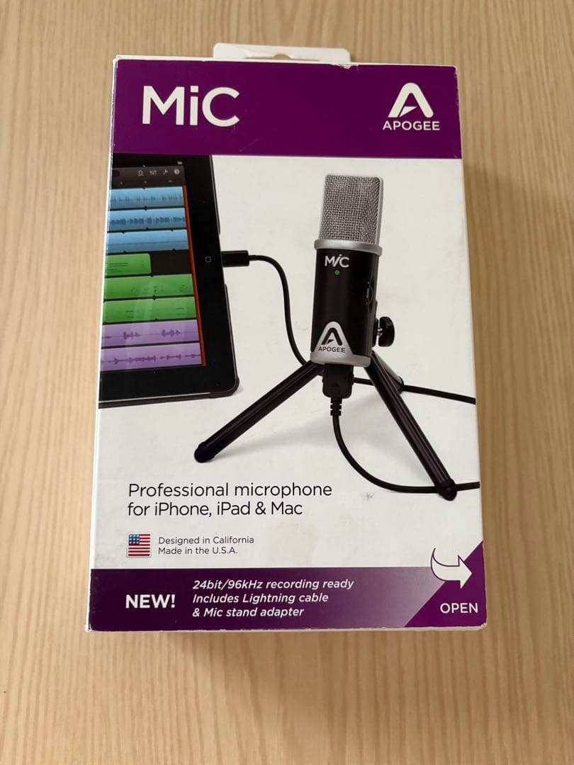 【最終値下げ】APOGEE MiC コンデンサーマイク