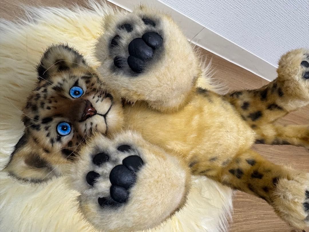 海外作家様作　アートドール　ヒョウの子供