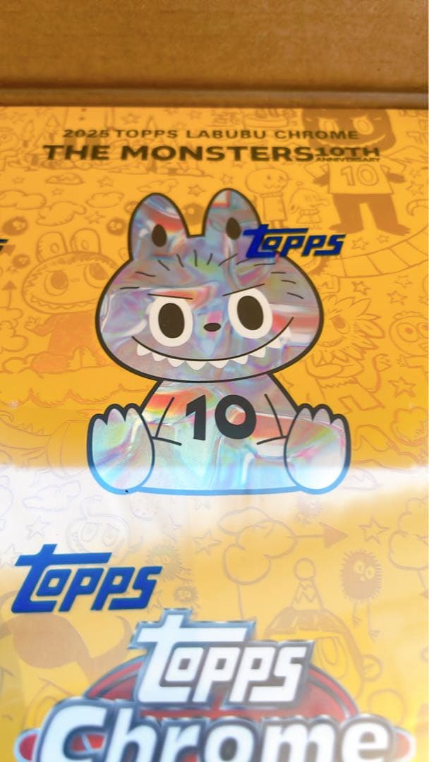 新品 未使用 Topps Chrome 10周年記念ボックス　１BOX