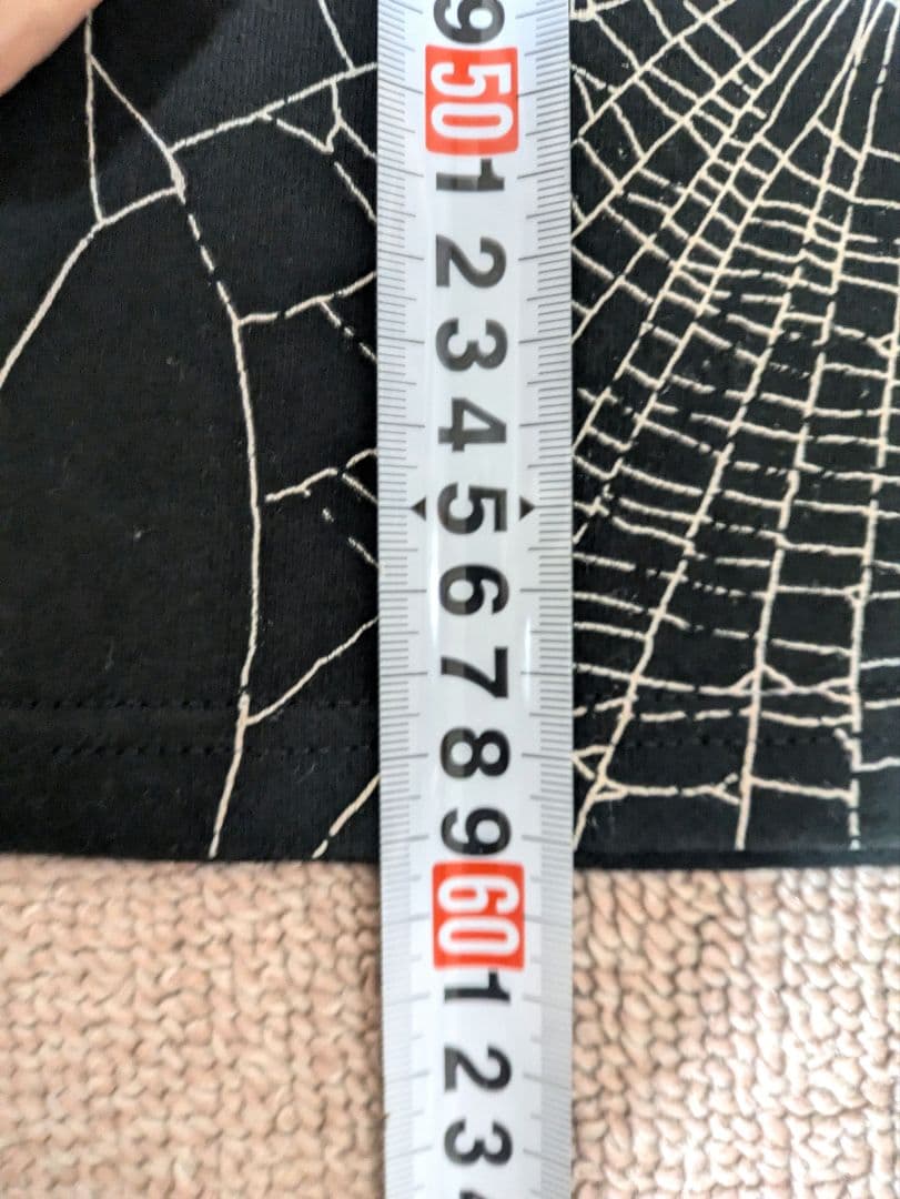 【超希少！】【極美品！】Vintageスパイダーウェブ蜘蛛の巣Tシャツ USA