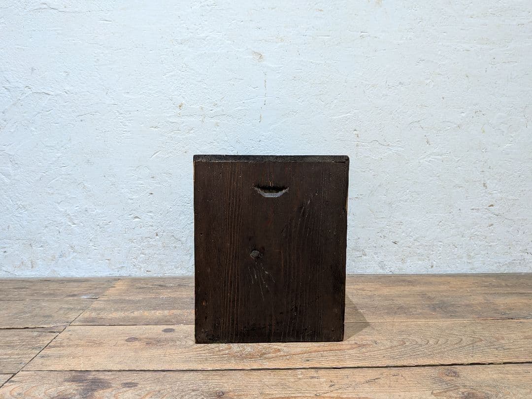 1116　アンティーク　杉の小引き出し　小箪笥　収納棚　ケース　古家具　レトロ