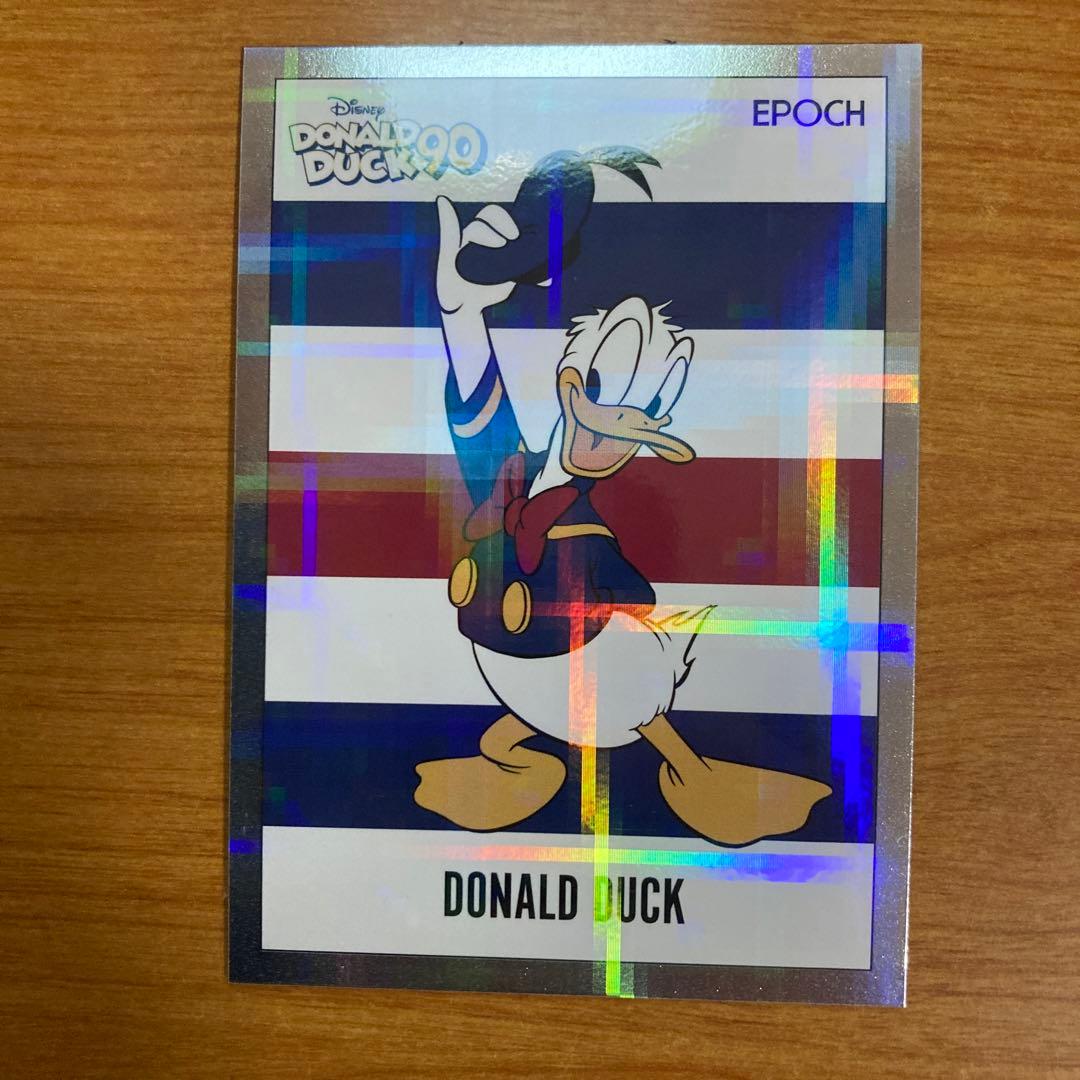 エポック　ディズニー　ドナルドダック 90周年プレミアムコレクションカード