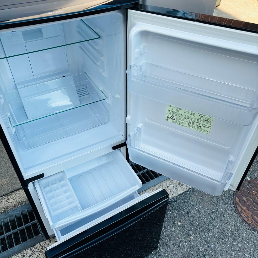 SHARP 137L 冷凍冷蔵庫 SJ-D14A-B 2015年製